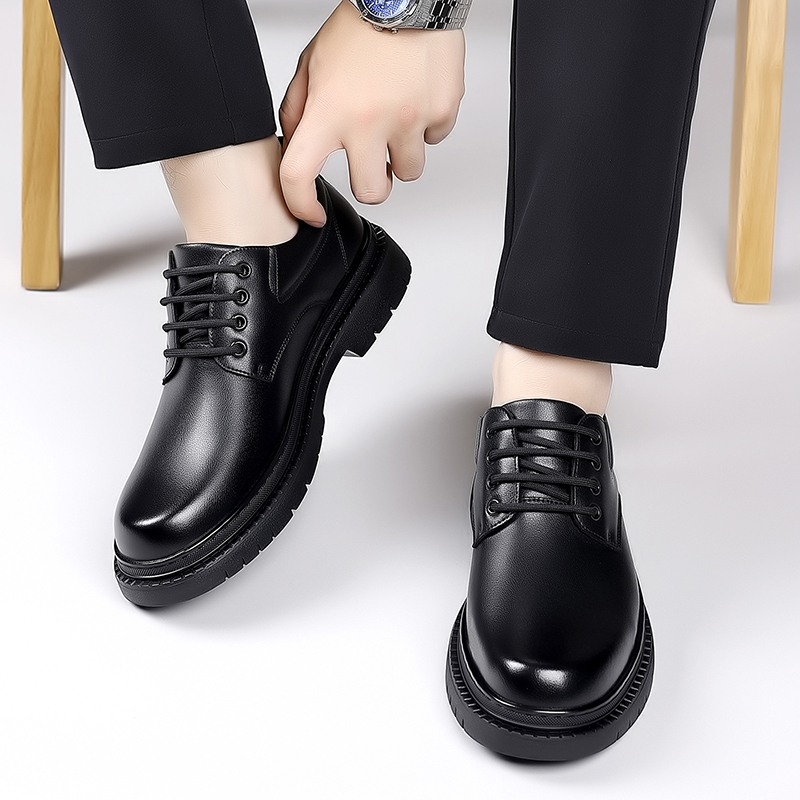 Formal Men Daily Wear Footwear - รองเท้าหนังผู้ชายแฟชั่นดีไซน์เนอร์ สวมใส่สบาย เหมาะสำหรับธุรกิจ งานประจำวัน กันลื่น สไตล์อ็อกซ์ฟอร์ด