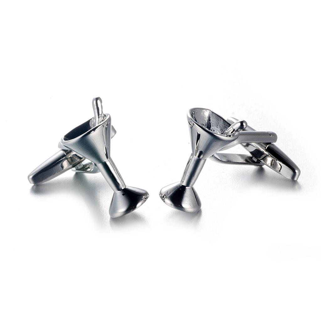 กระดุมข้อมือผู้ชาย ทองเหลือง ส - Cufflinks Silver Set บทวิจารณ์และราคา