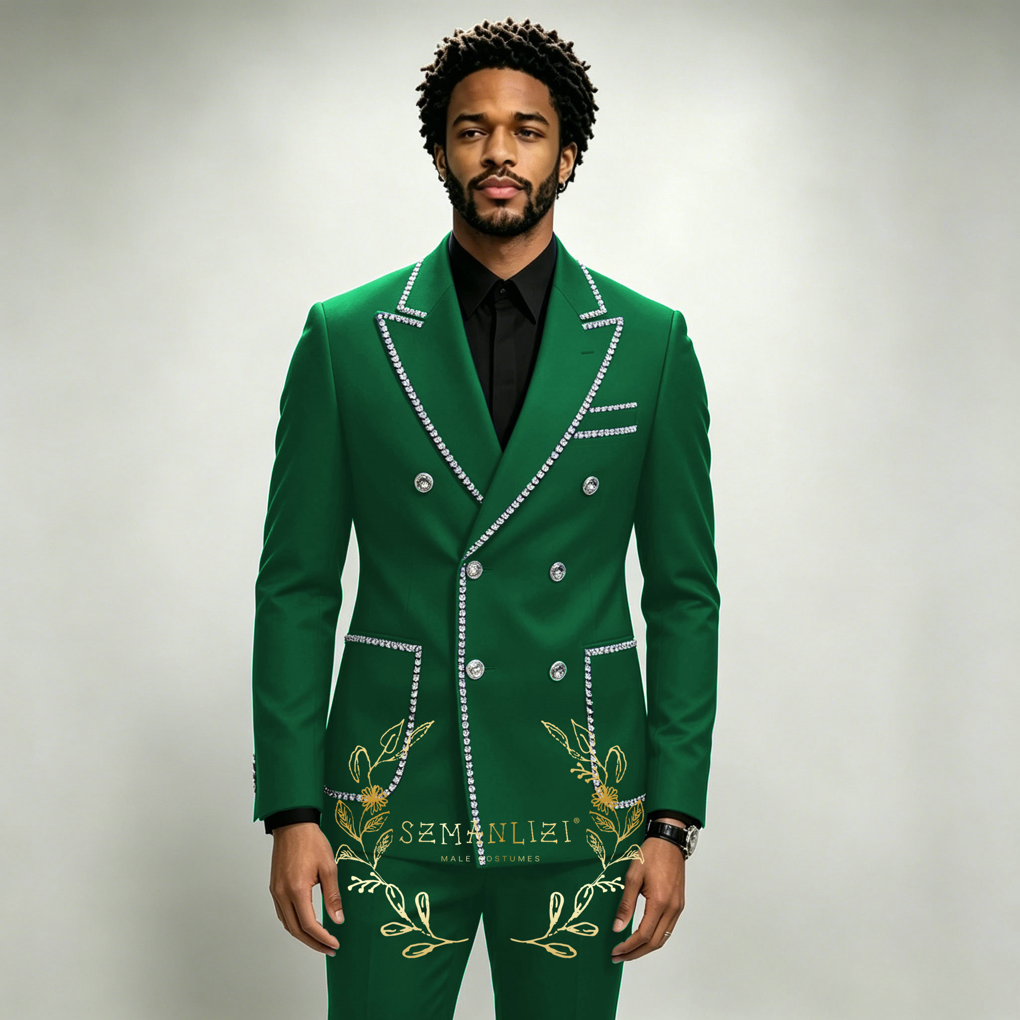 ชุดสูทผู้ชายสุดหรู 2 ชิ้น สีน้ - Men'S Formal Wear In Wedding บทวิจารณ์และราคา