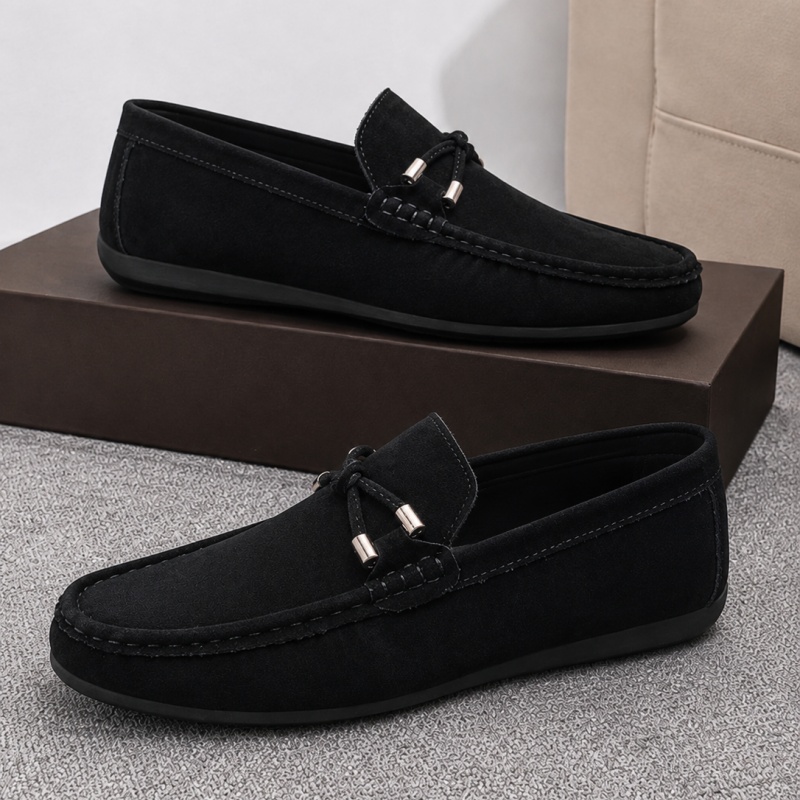 รองเท้าหนังผู้ชายสไตล์เรียบง่า - Formal Men Daily Wear Footwear บทวิจารณ์และราคา