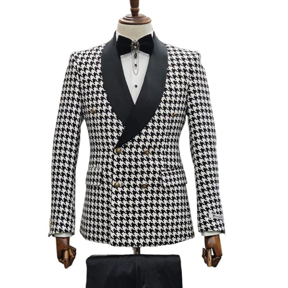 ชุดสูทผู้ชายสไตล์วินเทจสุดชิค  - Men Formal Wear Wedding Guest บทวิจารณ์และราคา