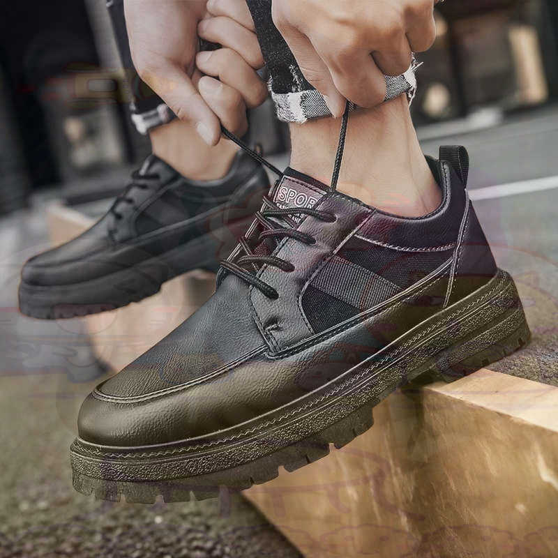 Dark Natural หนังแฟชั่น Traine - Formal Men Daily Wear Footwear บทวิจารณ์และราคา