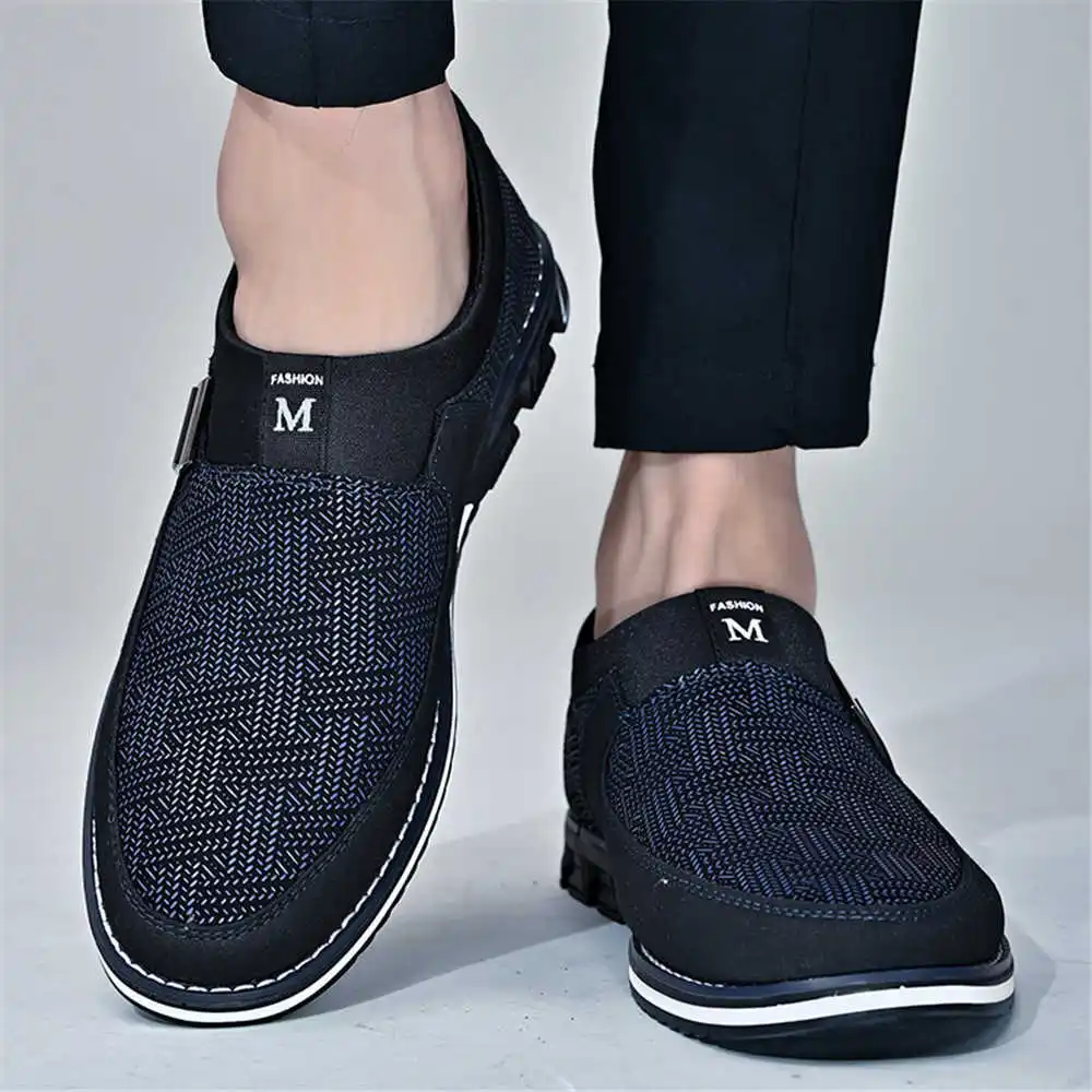 สีน้ําเงินเข้ม 44-45 ฤดูร้อนรอ - Formal Men Daily Wear Footwear บทวิจารณ์และราคา
