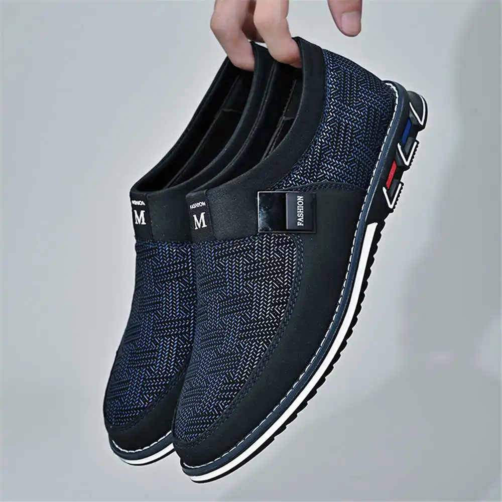 สีน้ําเงินเข้ม 44-45 ฤดูร้อนรอ - Formal Men Daily Wear Footwear บทวิจารณ์และราคา