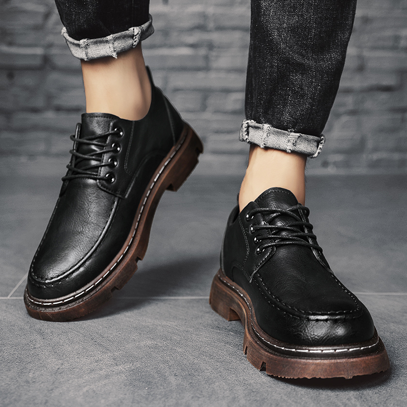 รองเท้าผู้ชายแบบทางการ ระบายอา - Formal Men Daily Wear Footwear บทวิจารณ์และราคา