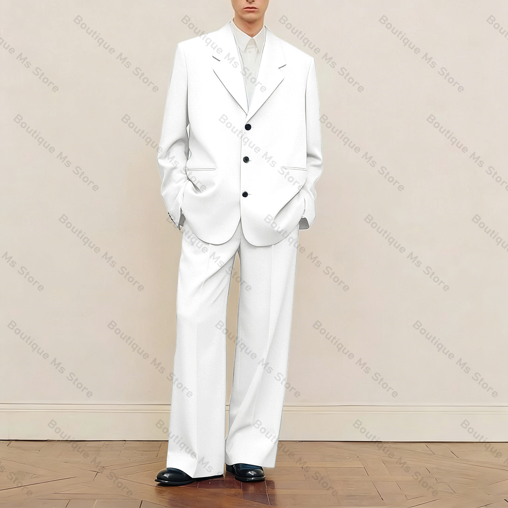 ชุดสูทผู้ชายสีดำทรงโอเวอร์ไซส์ - Men'S Formal Wear In Wedding บทวิจารณ์และราคา