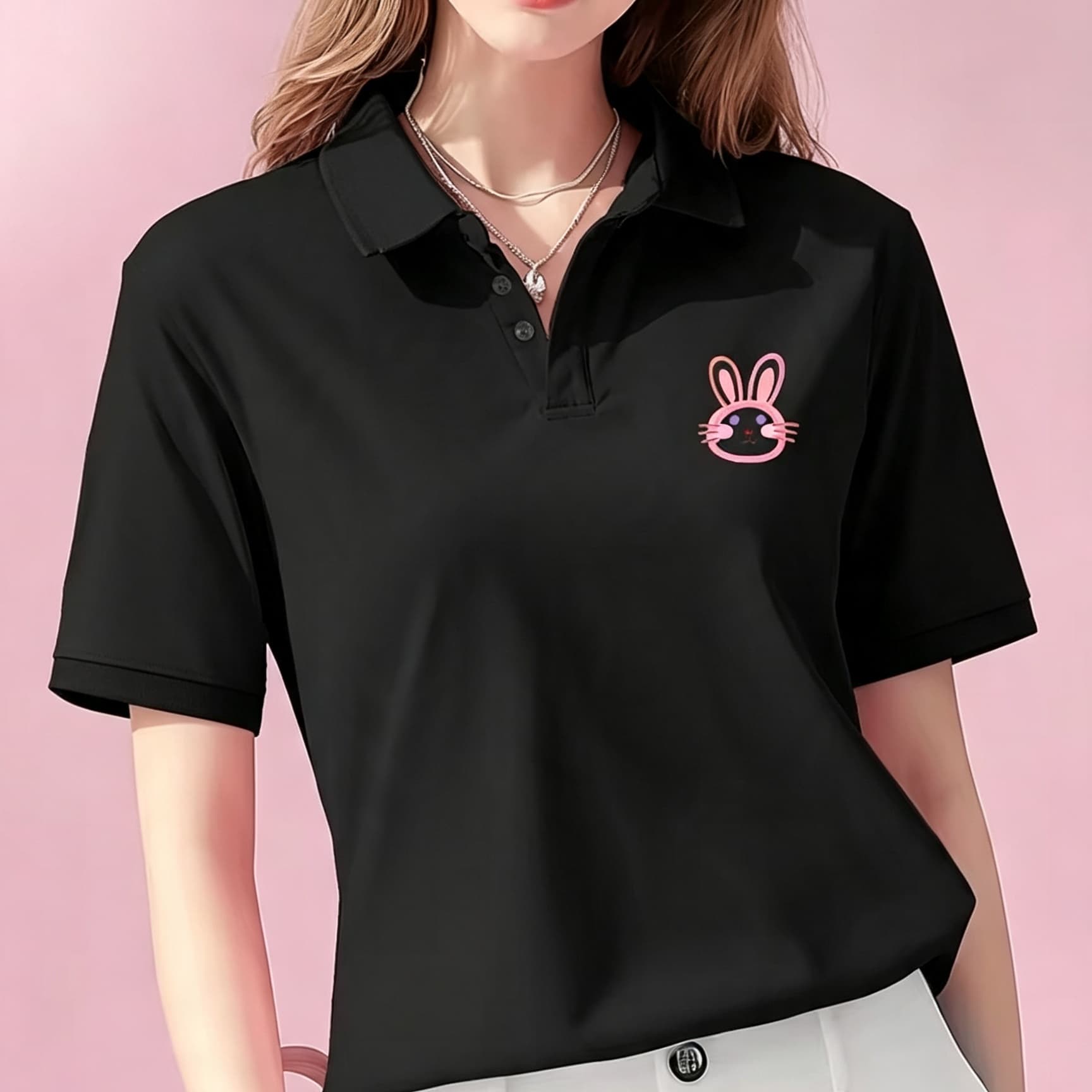 เสื้อโปโลคอปกสีดำแบบยูนิเซ็กส์ - Men Formal Wear For Summer บทวิจารณ์และราคา