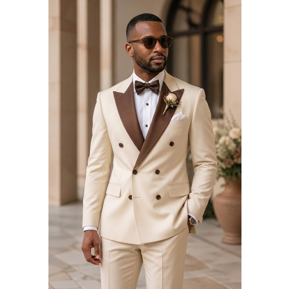 ชุดทักซิโด้ผู้ชายแบบกระดุมสองแ - Men'S Formal Wear In Wedding บทวิจารณ์และราคา